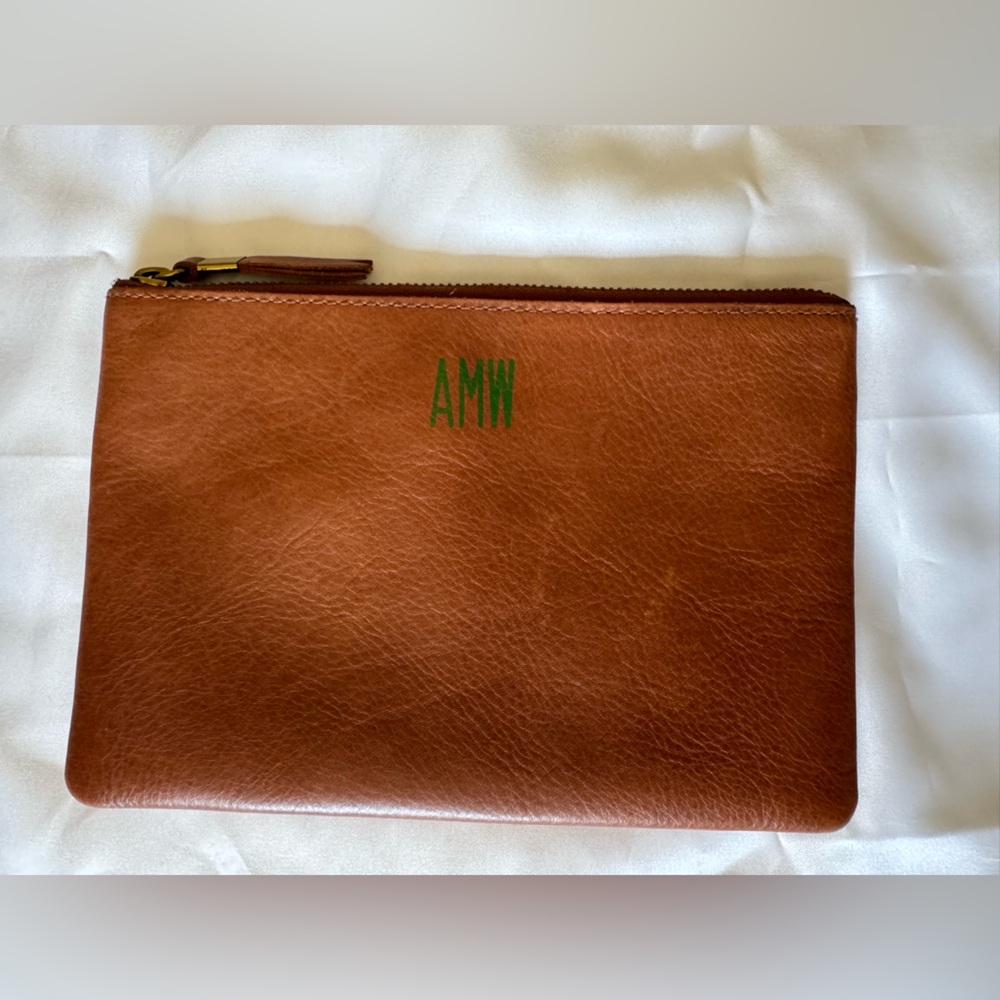 Madewell Leather Clutch